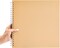 12x12 Scrapbook Album Hardcover (Blank), Kraft Paper Material Spiral Bound Sketchbook for Drawing, Writing, Arts and Crafts Projects, Home, Office, School